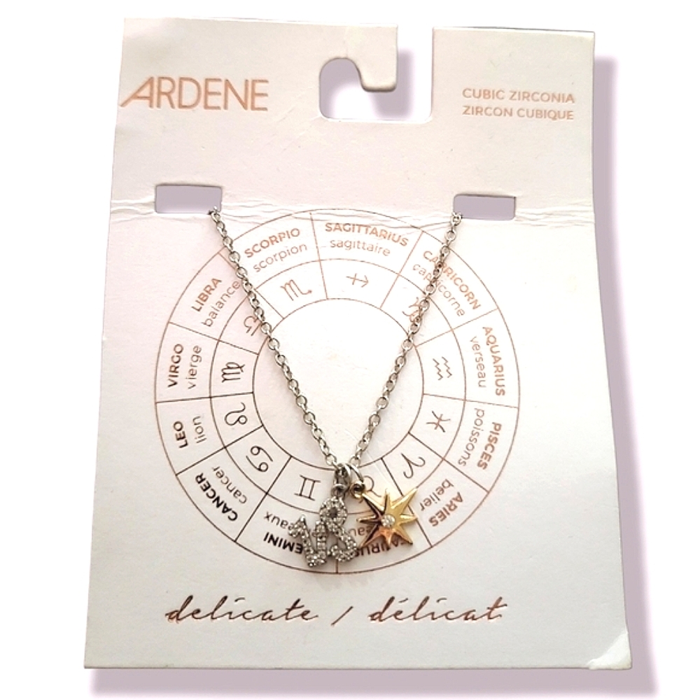 New Zodiac Necklace Star Sign Necklace Celestial Capricorn Necklace